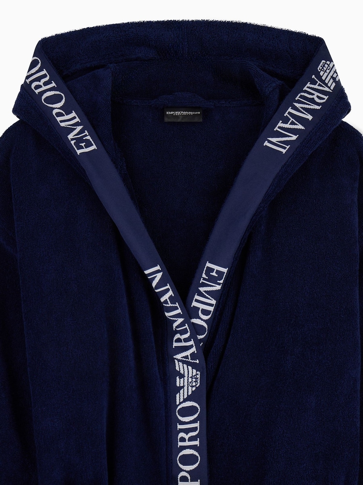 Emporio Armani Sponge Bathrobe Robe - صورة 4 من 4