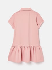 Joules Girls' Orla Pink Polo Shirt Dress - Image 2 of 6