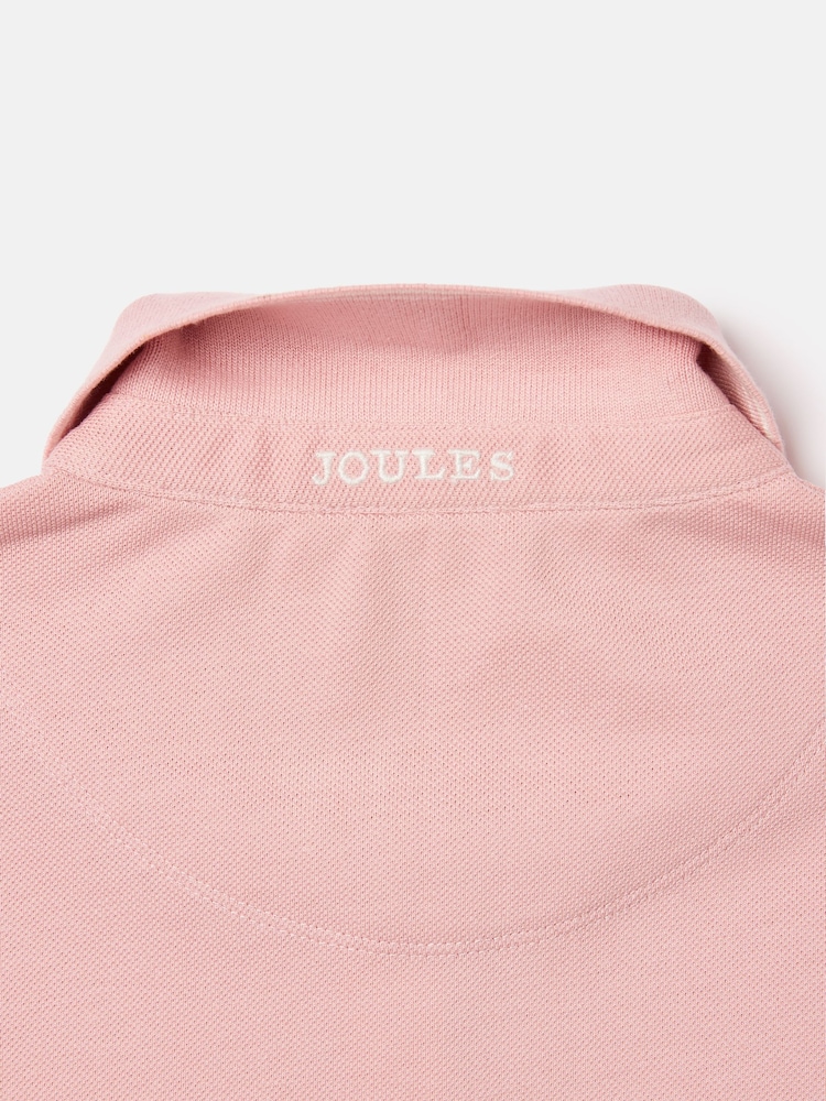 Joules Girls' Orla Pink Polo Shirt Dress - Image 6 of 6