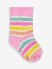JoJo Maman Bébé Duck Egg 3-Pack Fruit Socks - Image 3 of 4