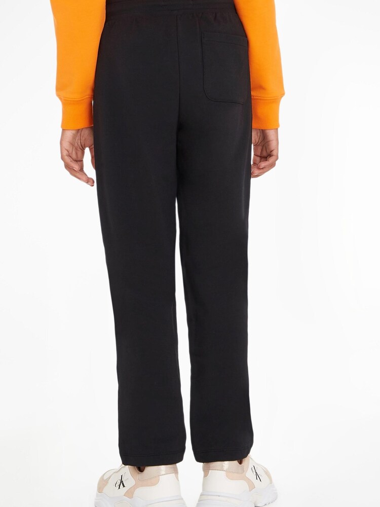 Calvin Klein Jeans Girls Black Monogram Logo Joggers - Image 2 of 6