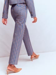 Boden Blue Canonbury Cotton 7/8 Trousers - Image 4 of 6
