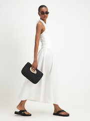 River Island White Racer Hybrid Maxi Dress - Image 1 of 4