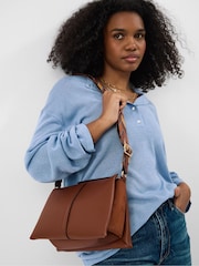 Accessorize Brown Webbing Strap Crossbody Bag - Image 3 of 3