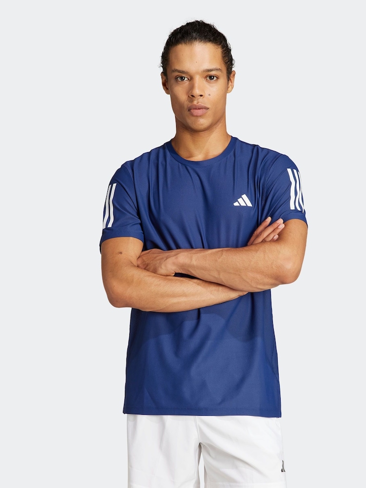 أزرق - تي شيرت Own The Run من adidas - صورة 1 من 7
