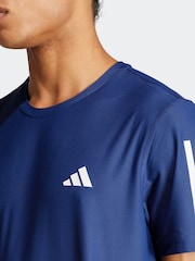 أزرق - تي شيرت Own The Run من adidas - صورة 4 من 7