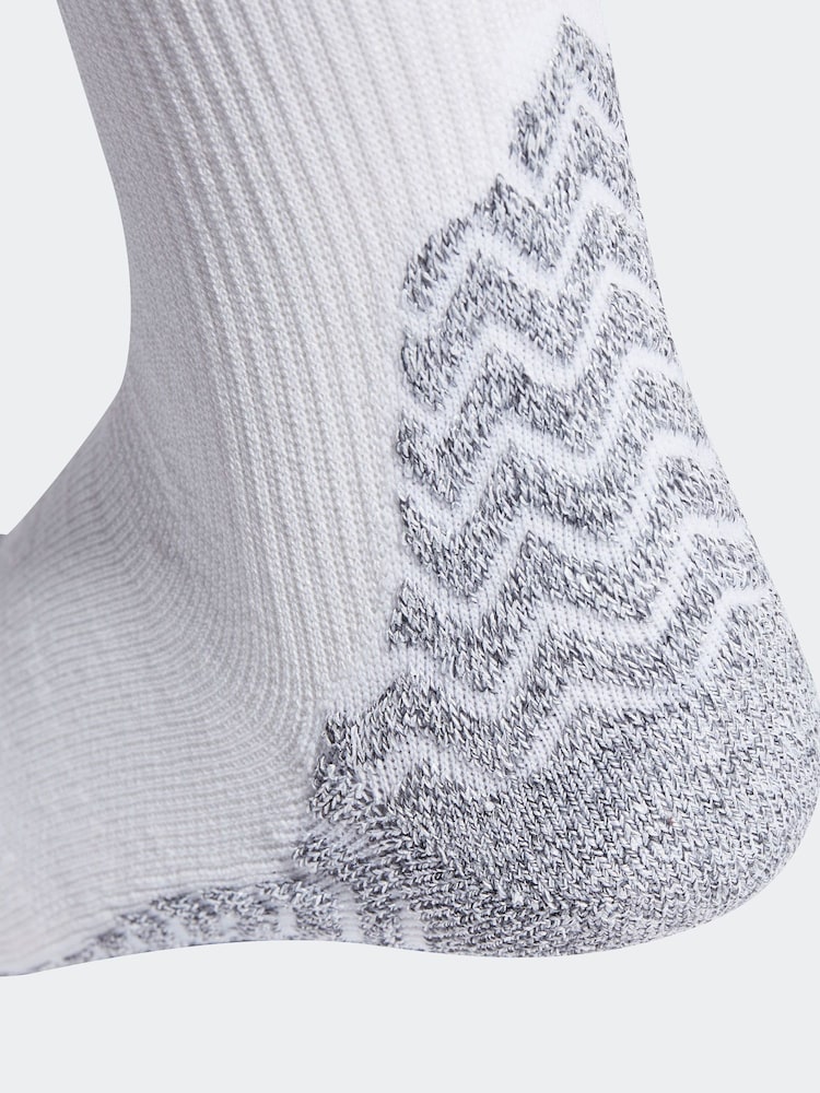 adidas White Football Socks - Image 2 of 3