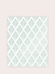 Laura Ashley Duck Egg Florin A4 Wallpaper Sample - Image 2 of 2