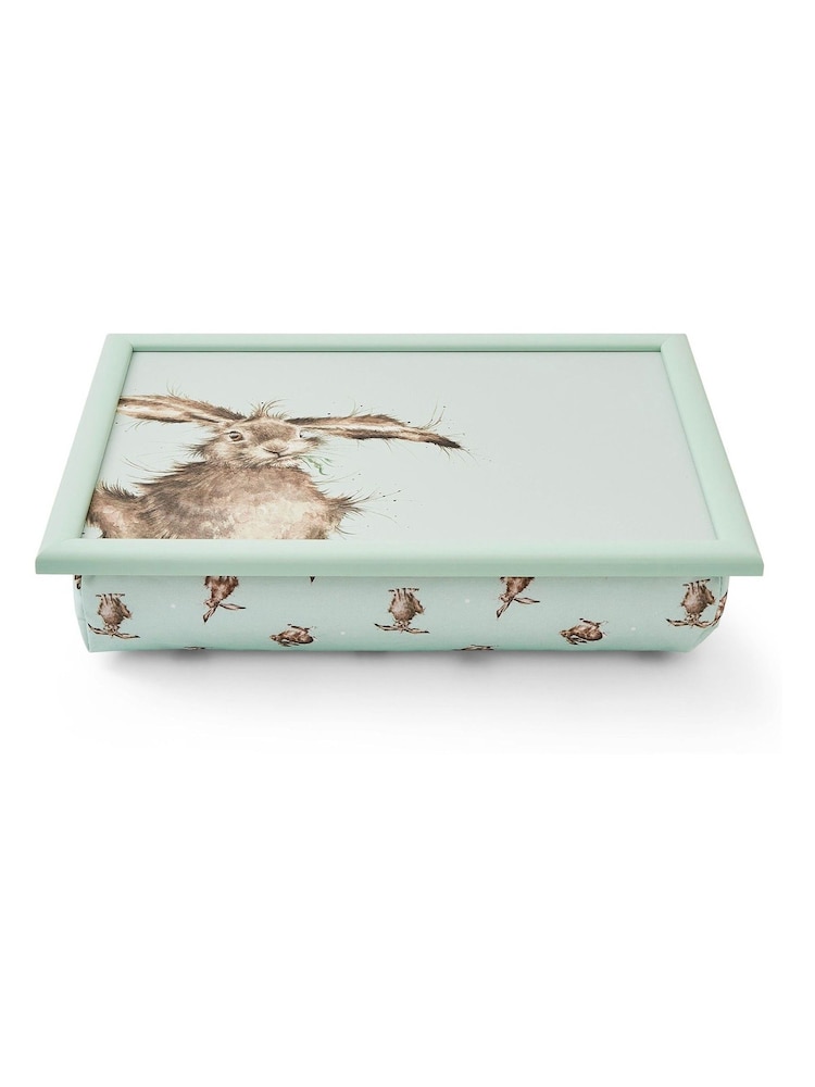 Royal Worceser Wrendale White Hare Lap Tray - Image 2 of 3