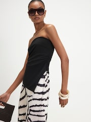 River Island Bandeau гибридті максимум көйлегі - 4суретінің 1 суреті