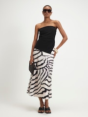 River Island Bandeau гибридті максимум көйлегі - 4суретінің 3 суреті