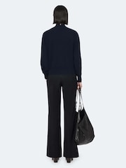 AllSaints Blue Fedi Jumper - Image 6 of 8