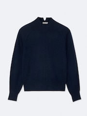 AllSaints Blue Fedi Jumper - Image 8 of 8