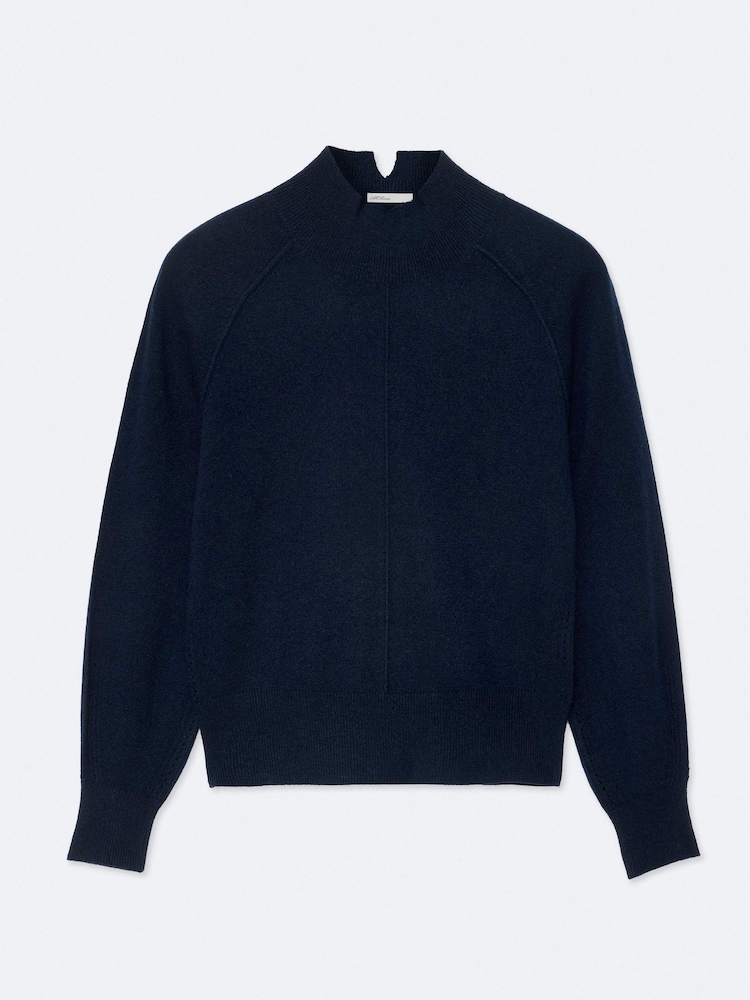 AllSaints Blue Fedi Jumper - Image 8 of 8
