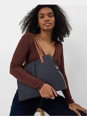 Accessorize Blue Webbing Strap Shoulder Bag - Image 1 of 3