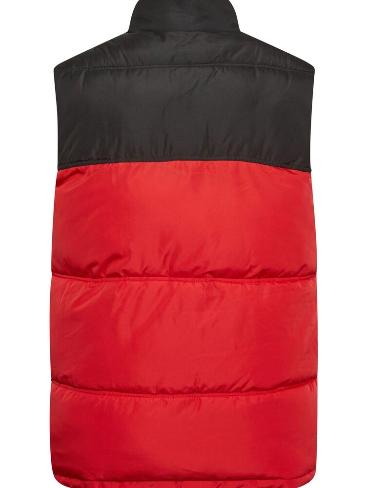 BadRhino Big & Tall Red Padded Collar Gilet - Image 4 of 4