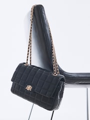 River Island Black Quilted Shoulder Bag - Image 6 of 6