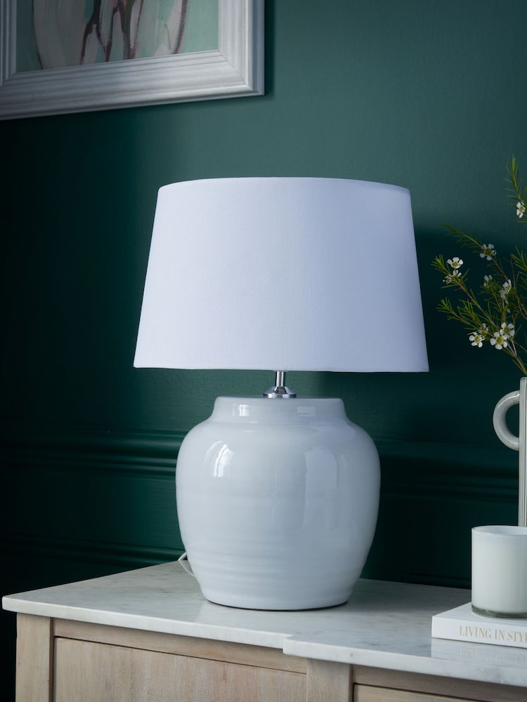Grey Kemble Table Lamp - Image 2 of 6 Grey Kemble Table Lamp - Image 2 of 6