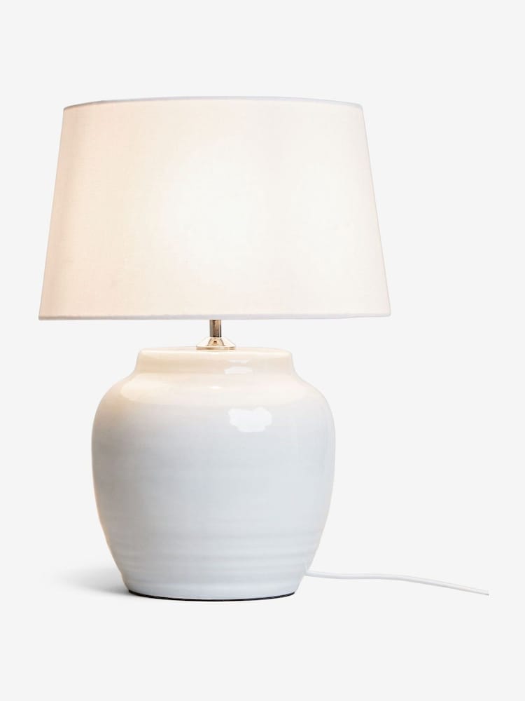 Grey Kemble Table Lamp - Image 6 of 6