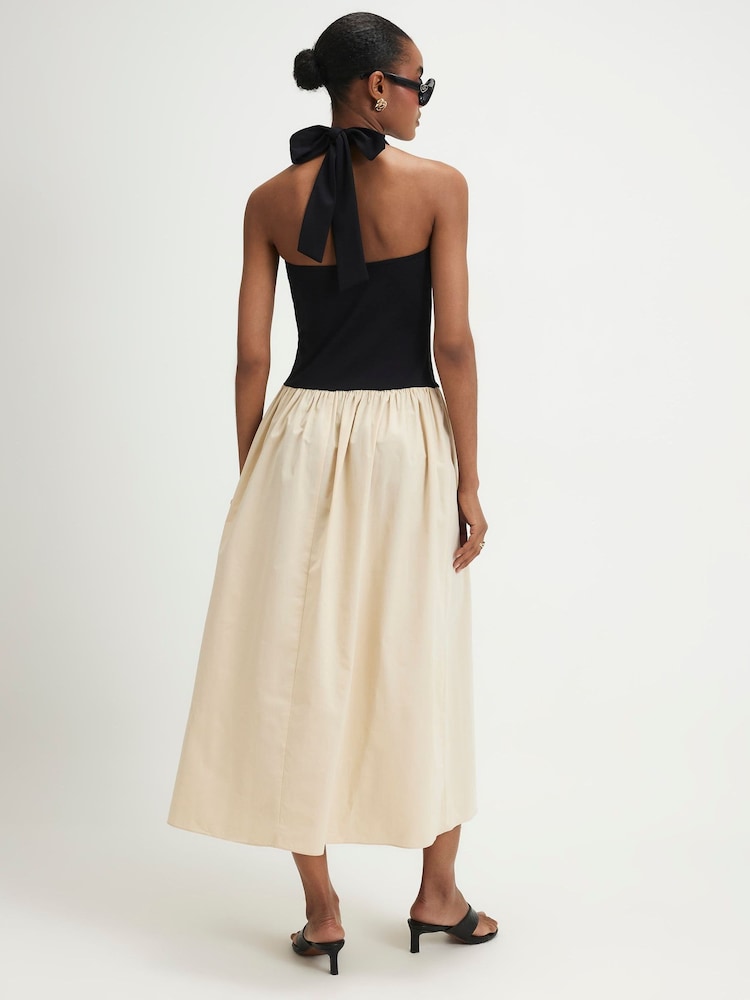 فستان ماكسي Racer Hybrid من River Island - صورة 2 من 4 فستان ماكسي Racer Hybrid من River Island - صورة 2 من 4