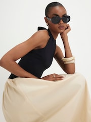 فستان ماكسي Racer Hybrid من River Island - صورة 4 من 4