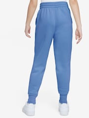 Nike Blue Club Fleece HighWaisted Fitted Joggers - Image 1 of 3