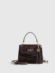 River Island Brown Panelled Mini Tote Bag - Image 2 of 6