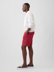 Gap Red 9inch Essential Chinos Shorts - Image 4 of 5
