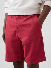 Gap Red 9inch Essential Chinos Shorts - Image 5 of 5