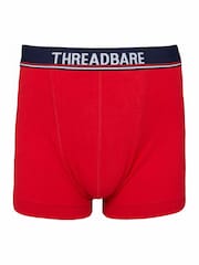 Threadbare Blue Hipster Boxers 5 Packs - Image 5 of 6