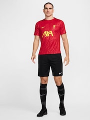 Nike Red Liverpool FC Academy Football T-Shirt - Image 6 of 6
