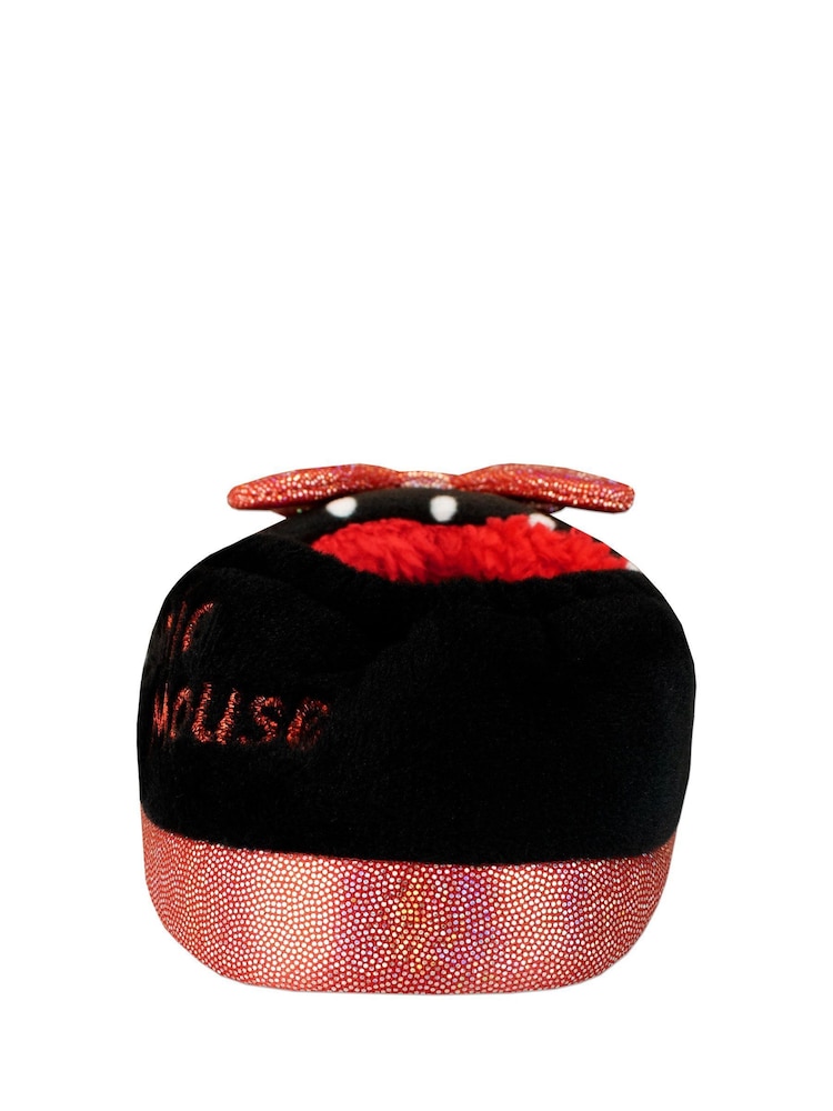 Character Black Minnie Mouse Kids Disney Slippers - Image 4 of 5