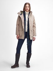 Barbour® Natural Winter Beadnell Waterproof Jacket - Image 3 of 7