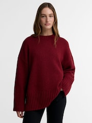 Barbour® Red Gaia Knitted Jumper - Image 1 of 6
