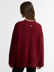 Barbour® Red Gaia Knitted Jumper - Image 2 of 6
