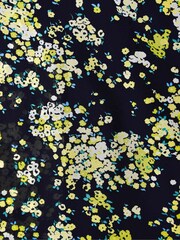 Ro&Zo Yellow Floral Tie Neck Blouse - Image 8 of 8