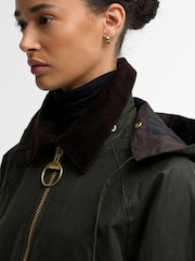 Barbour® Green Carville Wax Jacket - Image 3 of 6