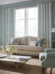 Laura Ashley Duck Egg Blue Whinfell Made to Measure Curtains - Image 2 of 10