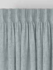 Laura Ashley Duck Egg Blue Whinfell Made to Measure Curtains - Image 6 of 10