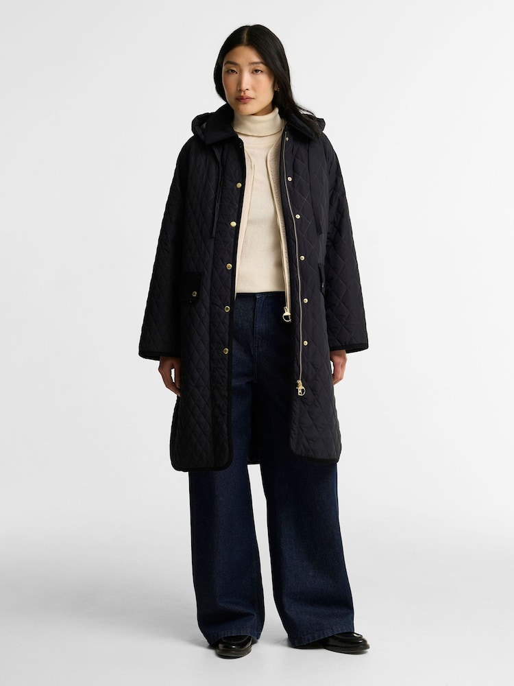 Barbour Blue Ravensden Quilted Jacket - Image 1 of 6 Barbour Blue Ravensden Quilted Jacket - Image 1 of 6