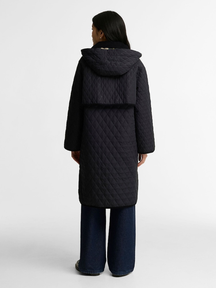 Barbour Blue Ravensden Quilted Jacket - Image 2 of 6 Barbour Blue Ravensden Quilted Jacket - Image 2 of 6