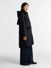 Barbour Blue Ravensden Quilted Jacket - Image 3 of 6