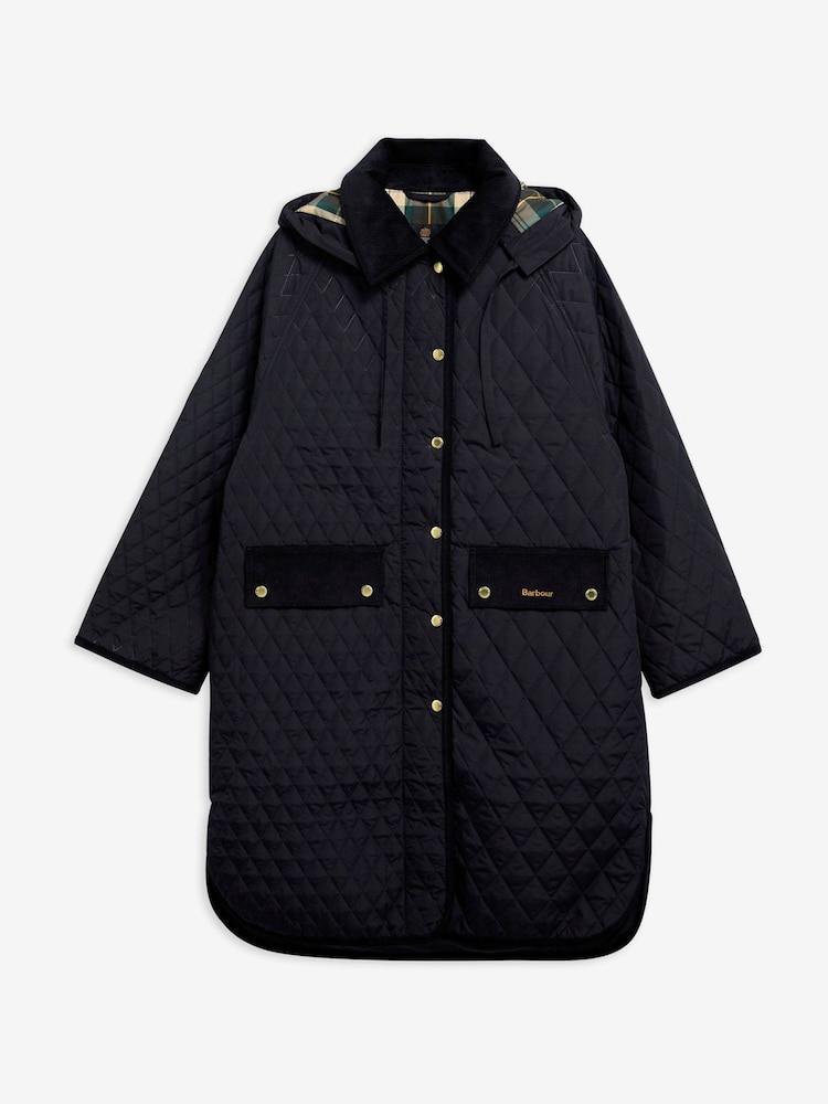 Barbour Blue Ravensden Quilted Jacket - Image 6 of 6 Barbour Blue Ravensden Quilted Jacket - Image 6 of 6