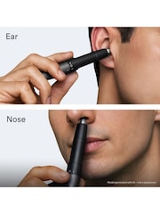 Braun Grey Ear & Nose Trimmer, Pocket Size, Dual Blades, Skin Gentle Technology, EN20 - Image 5 of 7