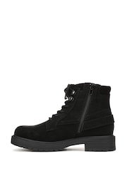 Blowfish Malibu Black Astor Regular Fit Lace-Up Boots - Image 2 of 7