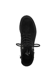 Blowfish Malibu Black Astor Regular Fit Lace-Up Boots - Image 6 of 7