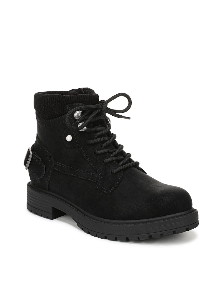 Blowfish Malibu Black Astor Regular Fit Lace-Up Boots - Image 7 of 7