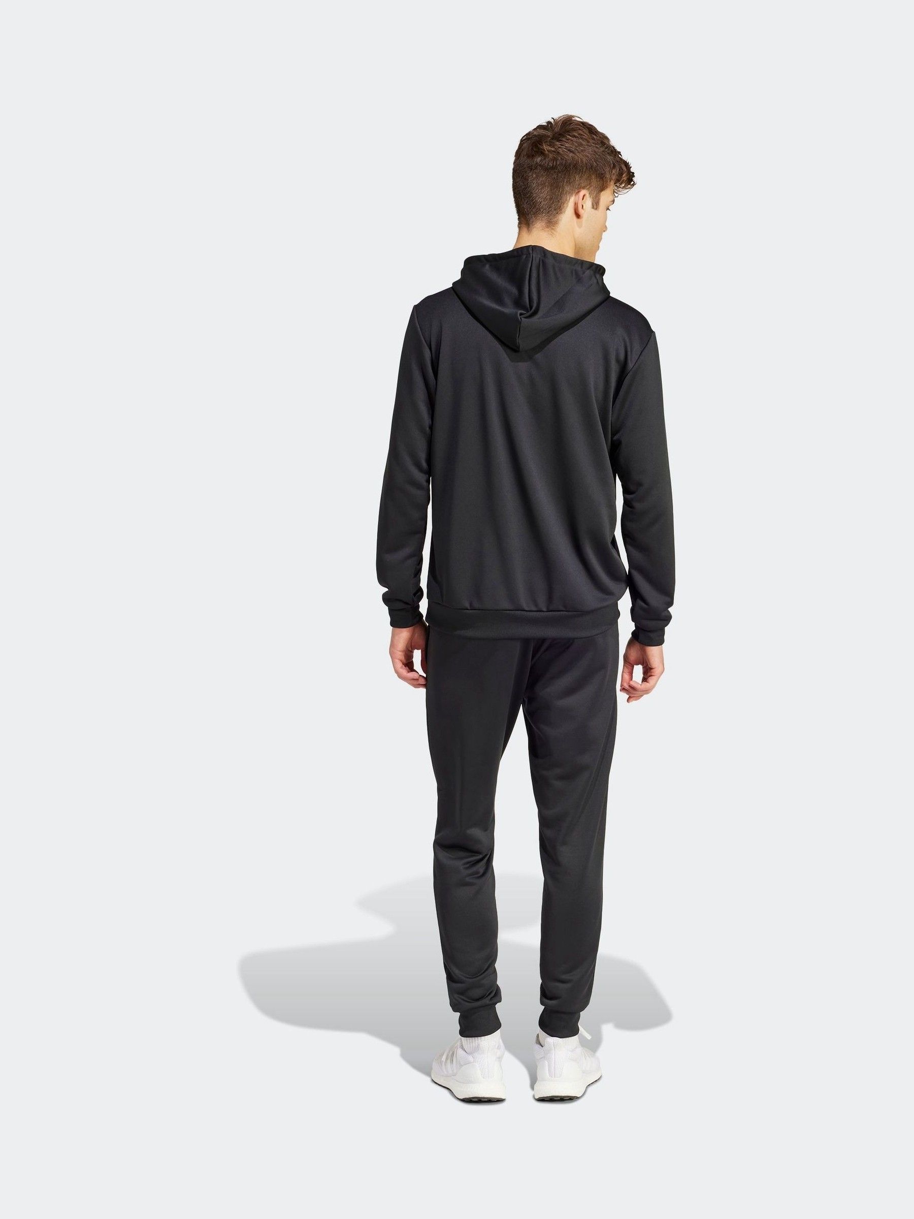 Buy adidas Black Sportswear French Terry Hooded Tracksuit from Next Bahrain