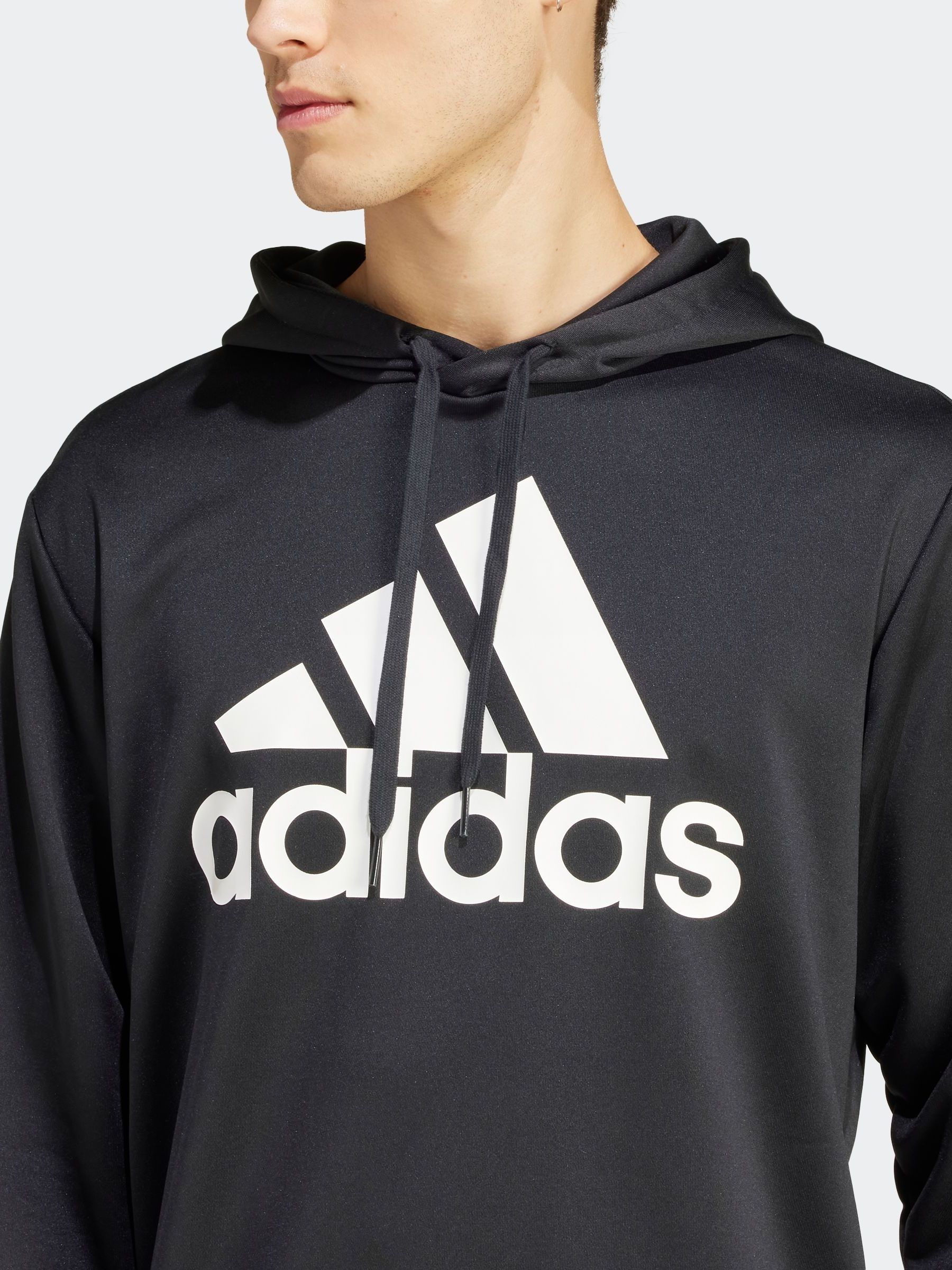 Buy adidas Black Sportswear French Terry Hooded Tracksuit from Next Luxembourg
