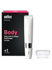 Braun White Mini Trimmer, Body Trimmer, BS1000 - Image 1 of 6